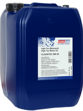 EUROLUB Engine Oil CLEANTEC (″MID SAPS″) SAE 5W/30