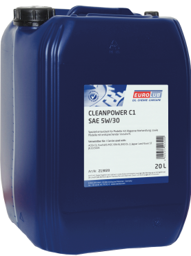 EUROLUB Engine Oil CLEANPOWER C1 SAE 5W/30