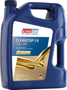 EUROLUB Engine Oil CLEANTOP C4 5W/30