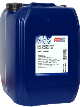 EUROLUB Engine Oil SYNT SAE 5W/40