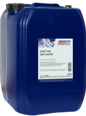 EUROLUB Engine Oil SYNT PDI SAE 5W/40