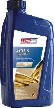 EUROLUB Engine Oil SYNT M SAE 5W/40