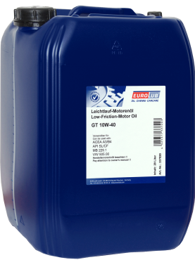 EUROLUB Engine Oil GT SAE 10W/40