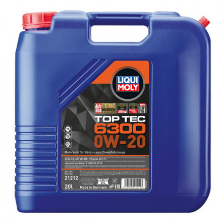 TOP TEC 6300 0W-20