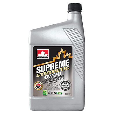 SUPREME Synthetic 0W-20