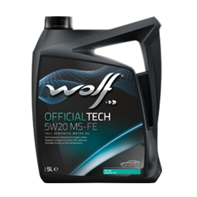 WOLF OFFICIAL TECH 5W20 MS-FE